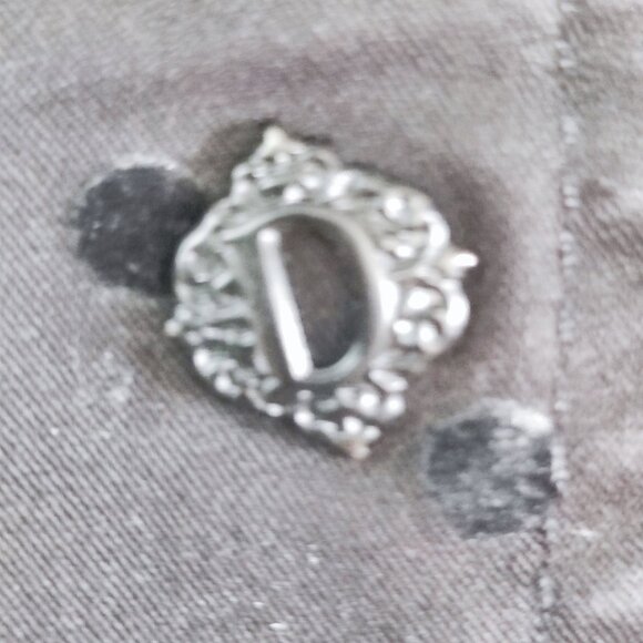 Democracy Ab'Solution leans grey with black polka dot women's size 6 - Picture 9 of 16